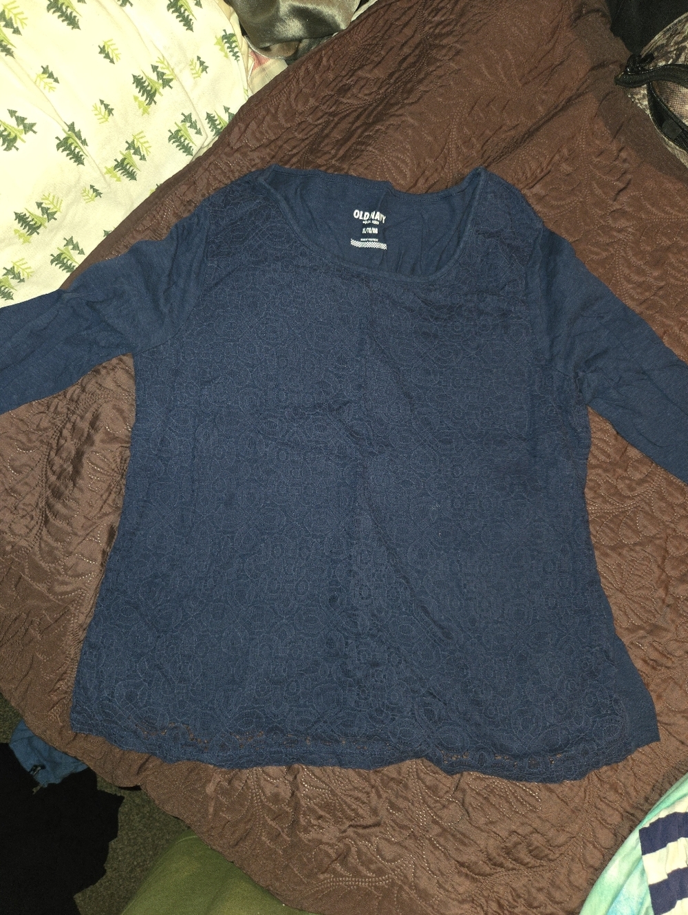 Old Navy Womens 3/4 Sleeve Top XL